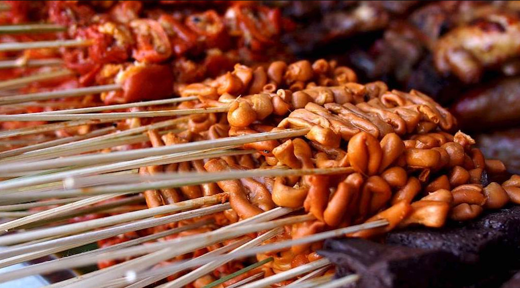 Grilled isaw