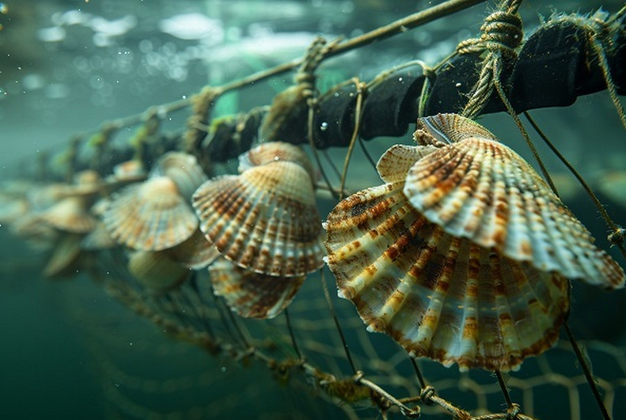 scallop farming